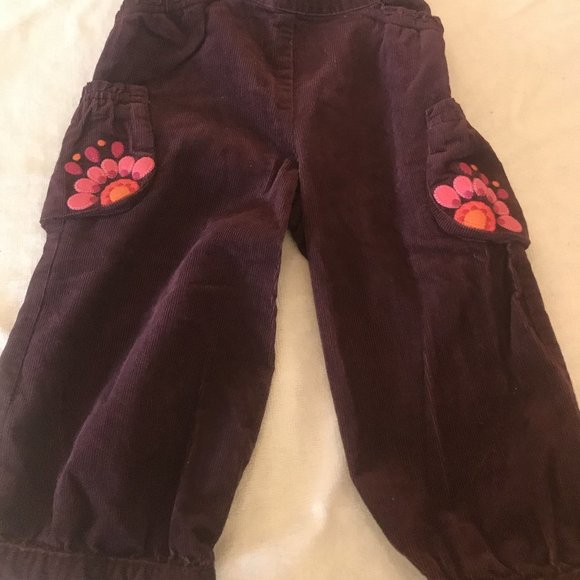 NWT gymboree peruvian dolls corduroy pants 18-24 M